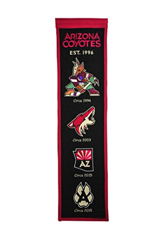Winning Streak NHL Arizona Coyotes Heritage Banner - 757 Sports Collectibles