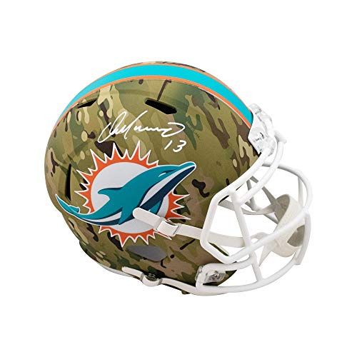 Dan Marino Autographed Miami Dolphins Camo Replica Full-Size Football Helmet - JSA COA - 757 Sports Collectibles
