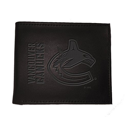 Team Sports America Vancouver Canucks Bi-Fold Leather Wallet - 757 Sports Collectibles