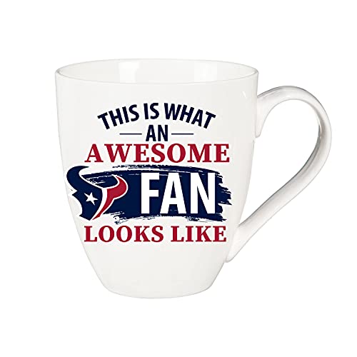 Team Sports America Houston Texans, Ceramic Cup O'Java 17oz Gift Set - 757 Sports Collectibles