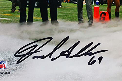 Jared Allen Autographed Vikings Tunnel Smoke 16x20 FP Photo- Beckett W Black - 757 Sports Collectibles