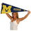 College Flags & Banners Co. Michigan Wolverines Pennant Full Size Felt - 757 Sports Collectibles