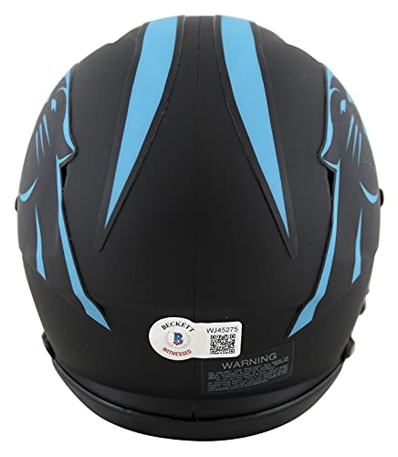 Panthers Luke Kuechly Authentic Signed Eclipse Speed Mini Helmet BAS Witnessed - 757 Sports Collectibles