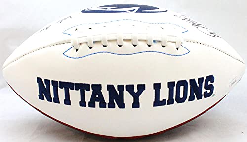 Miles Sanders Autographed Penn State Nittany Lions Logo Football w/Insc- JSA W - 757 Sports Collectibles