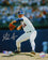 Nolan Ryan Autographed TX Rangers 8x10 Pitching Photo- AI Verified/Ryan Holo Silver - 757 Sports Collectibles