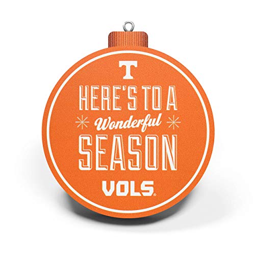 YouTheFan NCAA Tennessee Volunteers 3D Logo Series Ornament, team colors - 757 Sports Collectibles