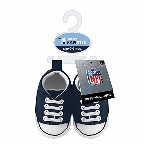 MasterPieces Baby Fanatic NFL New England Patriots Pre-Walker Hightops, One Size, Team Color - 757 Sports Collectibles