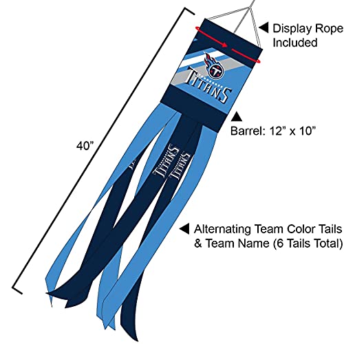Tennessee Titans Team Windsock - 757 Sports Collectibles