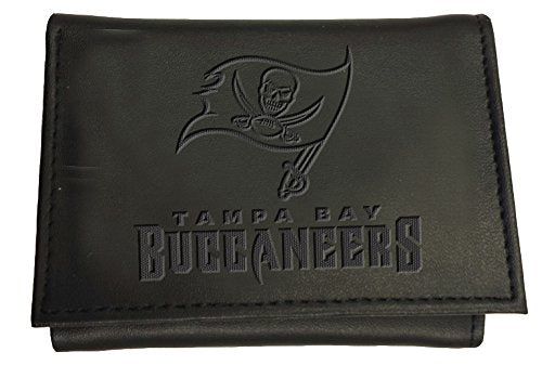 Team Sports America Tampa Bay Buccaneers Tri-Fold Leather Wallet - 757 Sports Collectibles