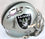 Howie Long Autographed Oakland Raiders Flash Speed Mini Helmet-Beckett W Hologram Black - 757 Sports Collectibles