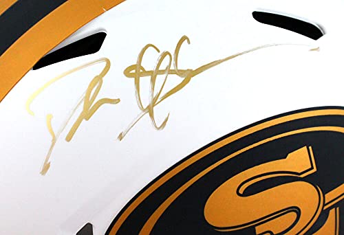 Deion Sanders Signed San Francisco 49ers Lunar Authentic F/S Helmet- Beckett W Blue - 757 Sports Collectibles