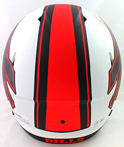 Stefon Diggs Autographed Buffalo Bills Lunar Speed F/S Helmet- Beckett W Red - 757 Sports Collectibles