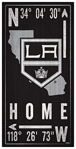 Fan Creations NHL Los Angeles Kings Unisex Los Angeles Kings Coordinate Sign, Team Color, 6 x 12 - 757 Sports Collectibles