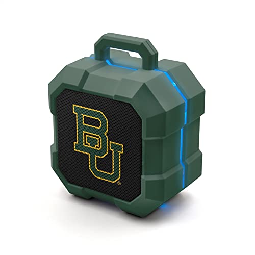 NCAA Baylor Bears Shockbox LED Wireless Bluetooth Speaker, Team Color - 757 Sports Collectibles