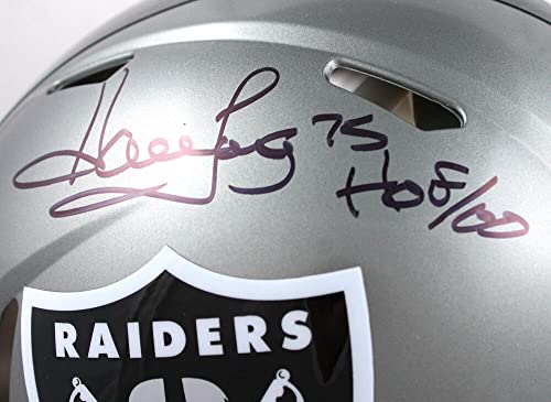 Howie Long Autographed Oakland Raiders F/S Flash Speed Authentic Helmet w/HOF-Beckett W Hologram - 757 Sports Collectibles