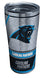 Tervis Triple Walled NFL Carolina Panthers Insulated Tumbler Cup Keeps Drinks Cold & Hot, 20oz - Stainless Steel, Edge - 757 Sports Collectibles