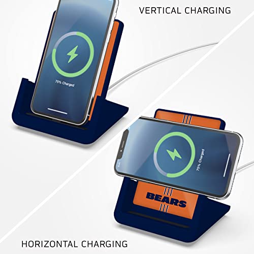 SOAR NFL Wireless Charging Stand, Chicago Bears - 757 Sports Collectibles