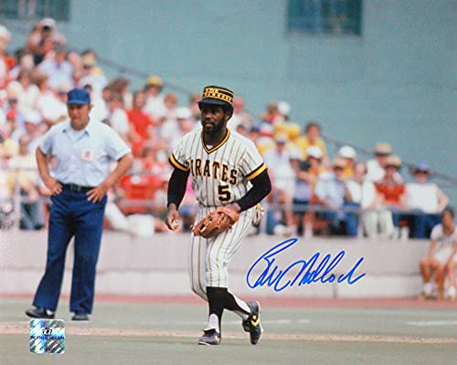 Bill Madlock Autographed Pirates Anticipating 8x10 Photo-JerseySource Auth Blue - 757 Sports Collectibles