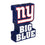 Team Sports America NFL New York Giants Fun Colorful Mascot Statue 12 Inches Tall - 757 Sports Collectibles