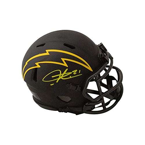 LaDainian Tomlinson Autographed San Diego Eclipse Mini Football Helmet - BAS - 757 Sports Collectibles