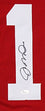 Joe Montana Autographed/Signed San Francisco 49ers Red Custom Jersey - 757 Sports Collectibles