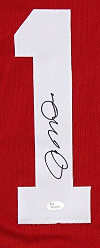 Joe Montana Autographed/Signed San Francisco 49ers Red Custom Jersey - 757 Sports Collectibles