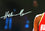 Drexler/Olajuwon Houston Rockets Autographed 16x20 Red JSY Photo- JSA W Silver - 757 Sports Collectibles