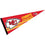 WinCraft Kansas City Chiefs Chiefs Kingdom Pennant Banner Flag - 757 Sports Collectibles