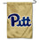 College Flags & Banners Co. Pitt Panthers Script Logo Garden Flag - 757 Sports Collectibles