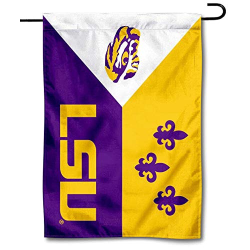 College Flags & Banners Co. Louisiana State LSU Tigers Acadian Garden Flag - 757 Sports Collectibles