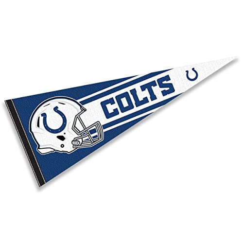 WinCraft Indianapolis Colts Official 30 inch Large Pennant - 757 Sports Collectibles
