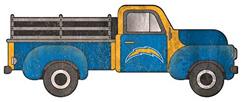Fan Creations NFL San Diego Chargers Unisex Los Angeles Chargers 15in Truck Cutout, Team Color, 15 inch - 757 Sports Collectibles