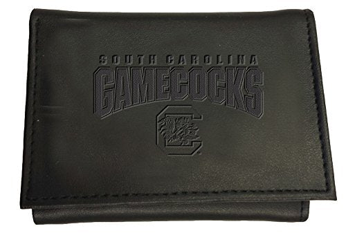 Team Sports America Leather South Carolina Gamecocks Tri-fold Wallet - 757 Sports Collectibles