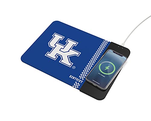 SOAR NCAA Wireless Charging Mouse Pad, Kentucky Wildcats - 757 Sports Collectibles