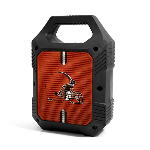 NFL Cleveland Browns ShockBox XL Wireless Bluetooth Speaker, Team Color - 757 Sports Collectibles