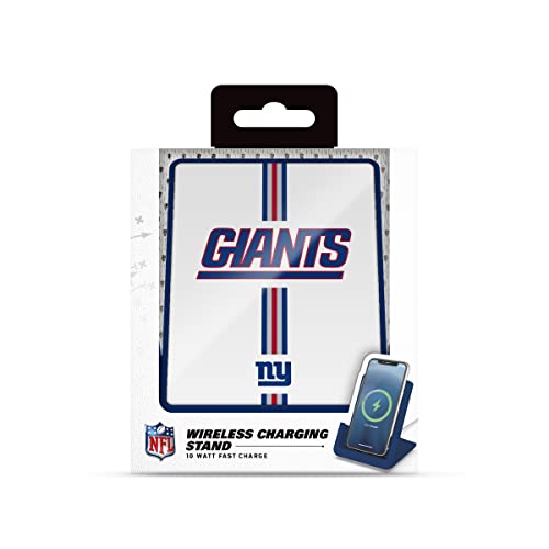 SOAR NFL Wireless Charging Stand, New York Giants - 757 Sports Collectibles