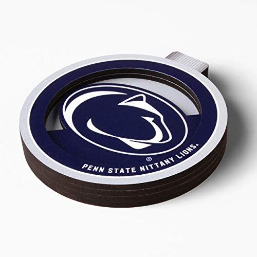YouTheFan NCAA Penn State Nittany Lions 3D Logo Series Ornament - 757 Sports Collectibles