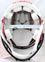 Derek/TJ/JJ Watt Signed Wisconsin Badgers Amp Speed Authentic Helmet- JSA W Auth Silver - 757 Sports Collectibles