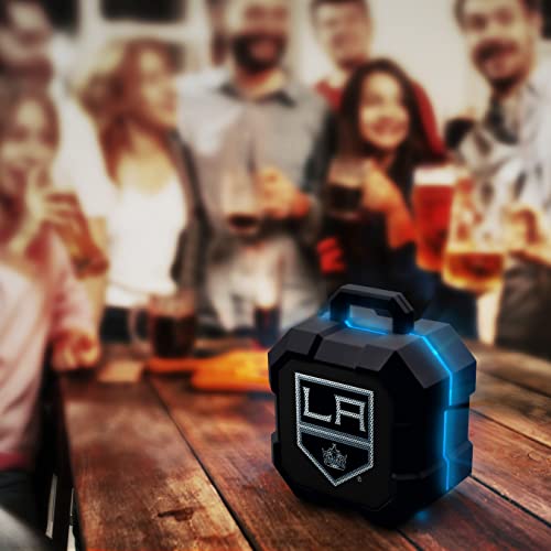 NHL Los Angeles Kings ShockBox LED Wireless Bluetooth Speaker, Team Color - 757 Sports Collectibles