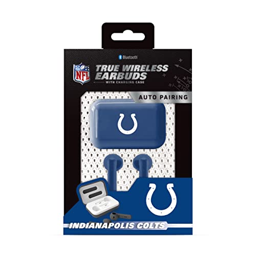 SOAR NFL True Wireless Earbuds V.4, Indianapolis Colts - 757 Sports Collectibles