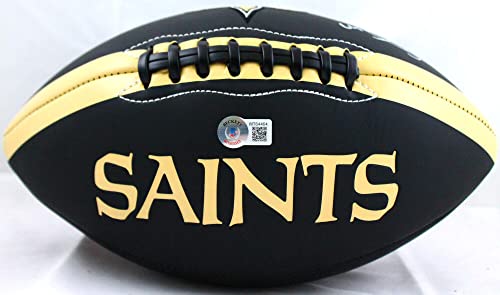 Darren Sproles Autographed New Orleans Saints Black Logo Football-Beckett W Hologram White - 757 Sports Collectibles