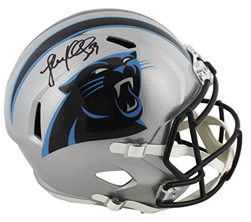 Panthers Luke Kuechly Authentic Signed Full Size Speed Rep Helmet BAS Witnessed - 757 Sports Collectibles