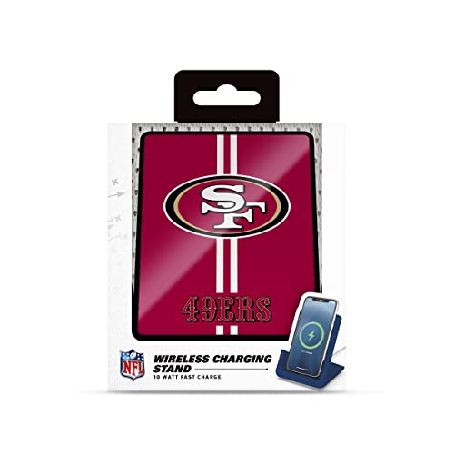 SOAR NFL Wireless Charging Stand, San Francisco 49ers - 757 Sports Collectibles