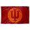 College Flags & Banners Co. Indiana Hoosiers Basketball Logo Flag - 757 Sports Collectibles