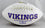 Case Keenum Autographed Minnesota Vikings Logo Football- JSA W Auth L - 757 Sports Collectibles