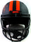 Bernie Kosar Autographed Browns Full Size Eclipse Helmet w/Inscription- Beckett Witness Orange - 757 Sports Collectibles