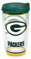 Tervis Made in USA Double Walled NFL Green Bay Packers Insulated Tumbler Cup Keeps Drinks Cold & Hot, 16oz, Tradition - 757 Sports Collectibles