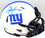 Lawrence Taylor Autographed NY Giants Lunar Speed Mini Helmet- Beckett W Blue - 757 Sports Collectibles