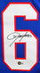 Lawrence Taylor Autographed Blue Pro Style Jersey- Beckett W Black - 757 Sports Collectibles