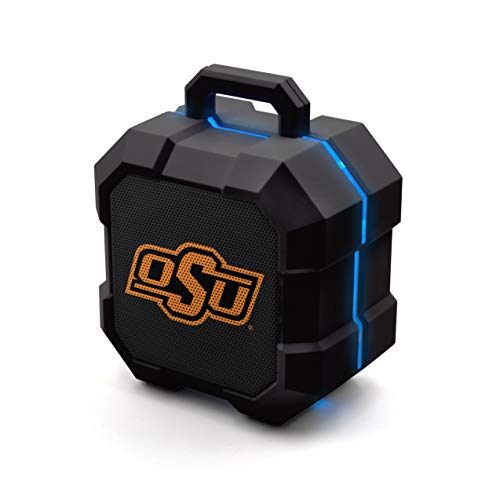 NCAA Oklahoma State Cowboys Shockbox LED Wireless Bluetooth Speaker, Team Color - 757 Sports Collectibles